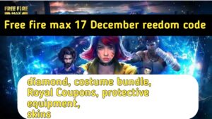 free fire max December reedom code